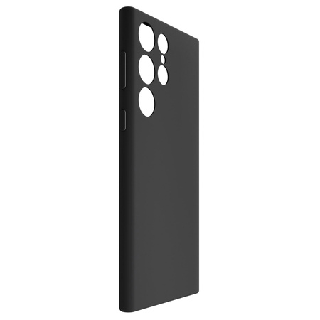3MK SILICONE CASE SAMSUNG S24 ULTRA BLACK