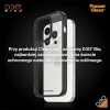 Militärzertifizierte PanzerGlass ClearCase iPhone 15 Pro Hülle – Transparent und Schwarz