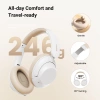 Ugreen HP202 HiTune Max5 kabellose On-Ear-Kopfhörer mit Hybrid-ANC-Rauschunterdrückung – Weiß