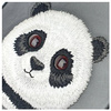Nimmy torebka na telefon czarny/black     Big Eyed Pet 2.0 Panda