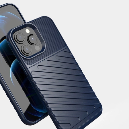 Thunder Case Flexibel Robuste Panzer Handyhülle TPU Schutzhülle für iPhone 13 Pro Max grün