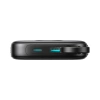 Joyroom JR-PBF18 22,5 W 10000 mAh Powerbank mit integriertem Lightning Kabel + USB-C-Kabel 0,25 cm - Schwarz