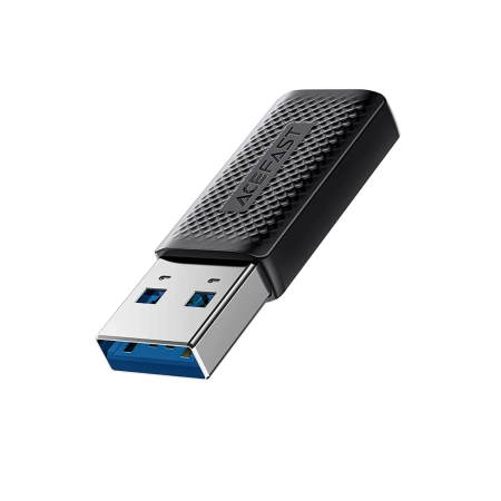 Acefast J2 USB-C 3.0 (weiblich) auf USB-A 3.0 (männlich) 5 Gbit/s Adapter – Schwarz