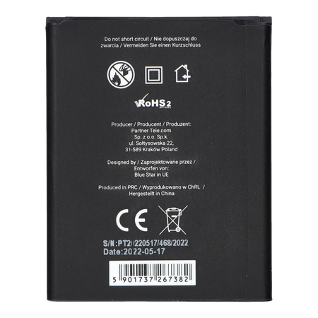 Bateria do SAMSUNG GALAXY GRAND / GRAND NEO I9082 / I9060 / 9080 2500mAh Li-Ion BlueStar
