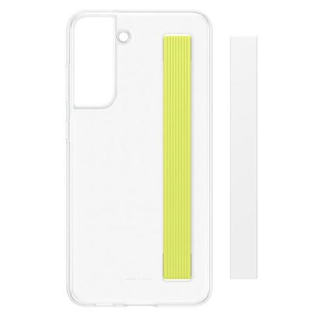 Samsung Clear Strap Cover etui pokrowiec do Samsung Galaxy S21 FE biały (EF-XG990CWEGWW)