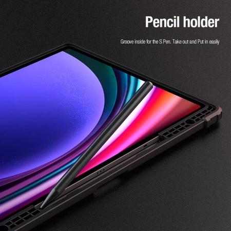 Nillkin Bumper Leather Case Pro case for Samsung Galaxy Tab S9+ - black