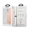 Guess GUHCP13MSLTGP iPhone 13 6,1" różowy/pink hardcase Silicone Triangle