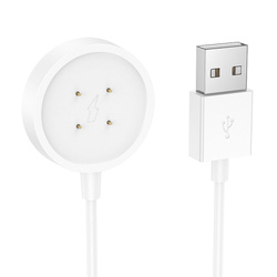 HOCO kabel do ładowania smartwatcha Y24 0,6 m biały
