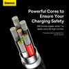 Kabel USB do USB-C Baseus Glimmer, 100W, 2m (czarny)