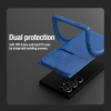 Nillkin CamShield Pro armored case with camera protector for Samsung Galaxy S24 Ultra - green