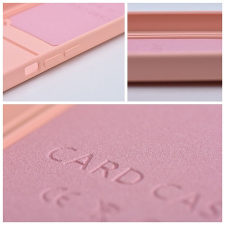 Futerał CARD CASE do SAMSUNG A14 5G / A14 4G różowy