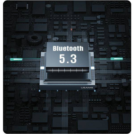 USAMS Słuchawki Bluetooth 5.3 TWS X-don series bezprzewodowe biały/white BHUENCXD02 (US-XD19)