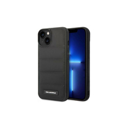 Karl Lagefeld nakładka do iPhone 14 6,1" KLHCP14SPSQAK czarna hardcase Puffy Elongated Logo