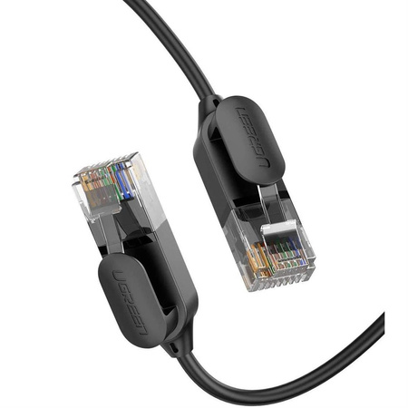 Ugreen kabel przewód internetowy sieciowy Ethernet patchcord RJ45 Cat 6A UTP 1000Mbps 5 m czarny (70654)