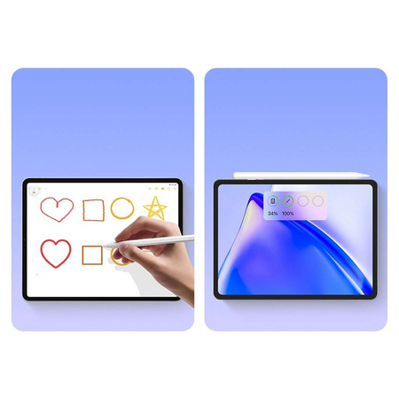 Aktiver Stift für iPad Baseus Smooth Writing 2 SXBC060202 – weiß
