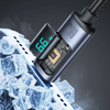 USB C - USB A Kabel 66W 1,2m mit LED-Anzeige Joyroom S-AC066A16 - Schwarz