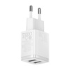 Baseus  Compact  Charger 2U 10.5W EU White