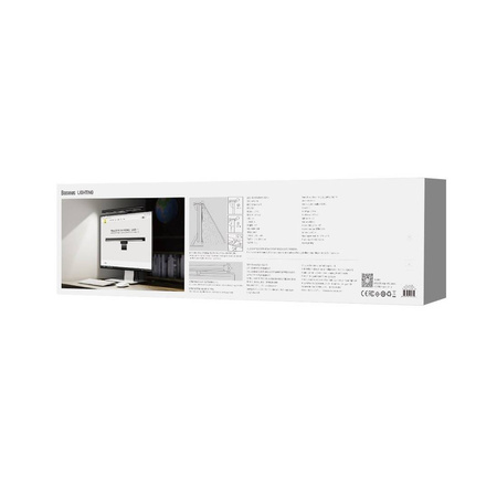 Baseus i-wok Pro series USB stepless dimming screen hanging light (fighting) Black