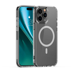 Nakładka Etteri Color Mag do iPhone 15 Pro Max 6,7" szara