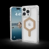 UAG Plyo Magsafe - Schutzhülle für iPhone 15 Pro Max kompatibel mit MagSafe (Eisgold)