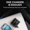 Wozinsky CGWCB 140W GaN wall charger 3 x USB-C / 2 x USB-A - black