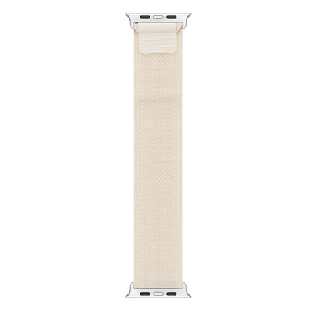 Sportowy pasek ze sprzączką do Apple Watch Ultra / 8 / 7 / 6 / SE / 5 / 4 / 3 / 2 / 1 (42, 44, 45, 49 mm) Dux Ducis Strap GS Version - biały