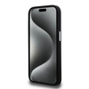 Original Case IPHONE 15 PRO MAX Karl Lagerfeld Silicone Metal Script Logo black