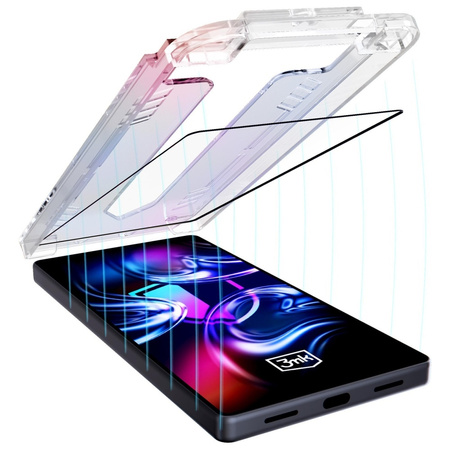 Szkło hartowane 3MK HardGlass Max        z aplikatorem do Google Pixel 10/10 Pro