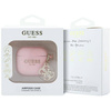 Oryginalne Etui APPLE AIRPODS 4 Guess 4G Charm Collection (GUA4LECG4P) różowe