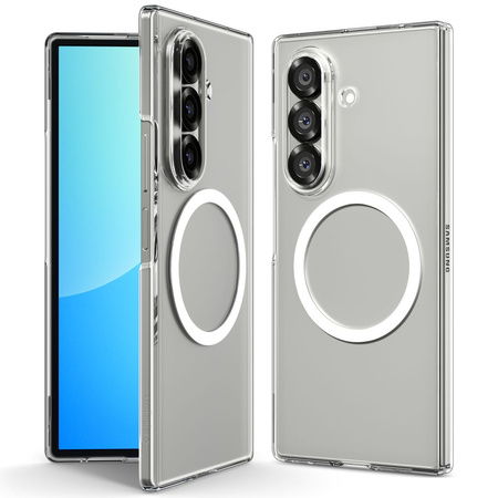 SPIGEN AIRSKIN MAG MAGSAFE GALAXY Z FOLD 7 CRYSTAL CLEAR/WHITE