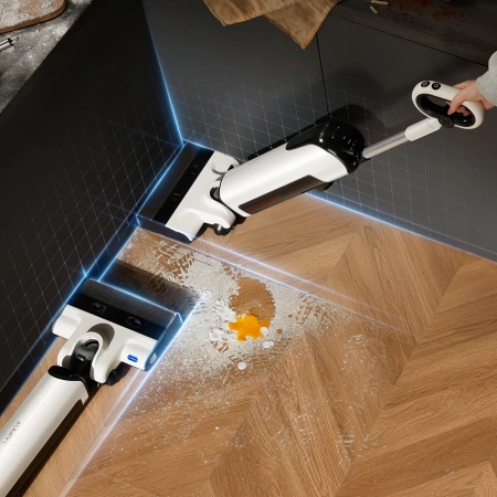 Odkurzacz pionowy UWANT D700 z funkcją mopowania i stacją ładowania - biały