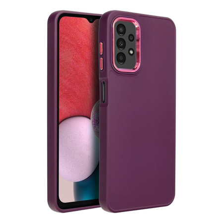 Futerał FRAME do SAMSUNG A13 4G fioletowy