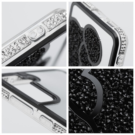 Futerał TEDDY BEAR do SAMSUNG S25 FE czarny