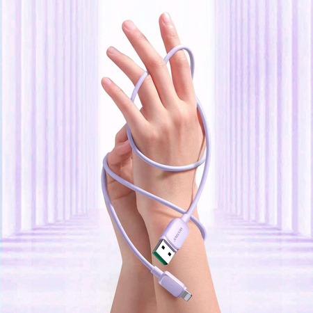 Lightning - USB 2,4A-Kabel 1,2 m Joyroom S-AL012A14 - lila