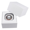 Smart Ring R11M- inteligentny pierścień ze stali ze stacją ładującą rozmiar 8 (18,1mm) złoty