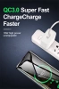 JELLICO wall charger C7 22.5W 1xUSB QC3.0 + cable USB-C White