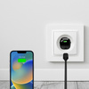 PURO MiniPro Wall Charger GaN - Ładowarka sieciowa 1 x USB-C 20W PD (czarny)