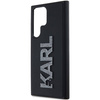 Oryginalne Etui KARL LAGERFELD hardcase 3D Rubber Glitter Logo KLHCS24S3DMBKCK do Samsung Galaxy S24 Ultra czarny