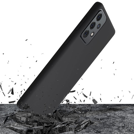 3MK SILICONE CASE SAMSUNG A52 4G/5G A52s 5G BLACK