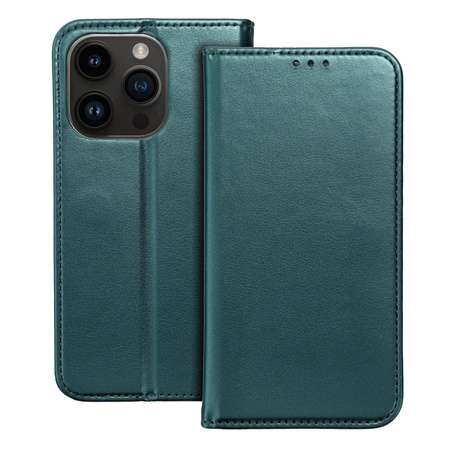 Kabura Smart Magneto do IPHONE 15 PLUS ciemnozielony