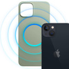 Apple iPhone 15 - 3mk Hardy MagSilicone Green