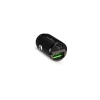 Puro Mini 30W Power Delivery USB-C USB-A Car Charger - Black