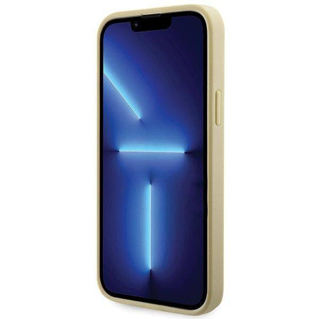Guess GUHCP14MHDGTPD iPhone 14 Plus 6,7" Gold/Gold Hardcase Strass Dreieck