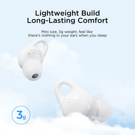TWS Joyroom JR-TS2 Kabellose Kopfhörer der Cozydots-Serie mit aktiver Geräuschunterdrückung, Bluetooth 5.3 – Weiß