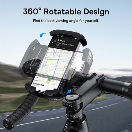 Baseus QuickGo phone holder - black