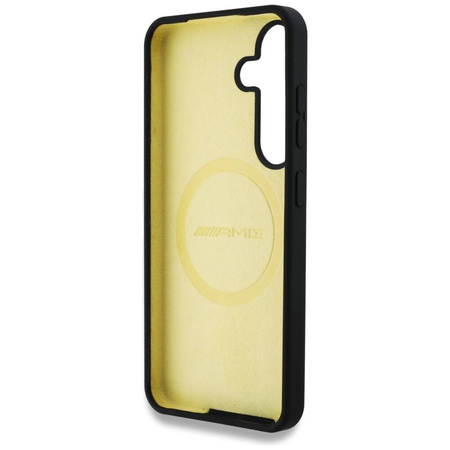 Original Case SAMSUNG GALAXY S25 AMG Oversize Rhombs MagSafe black