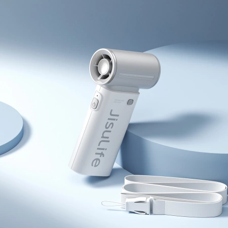 Jisulife Handventilator Life9 3600mAh Tragbarer USB-Ventilator - Grau