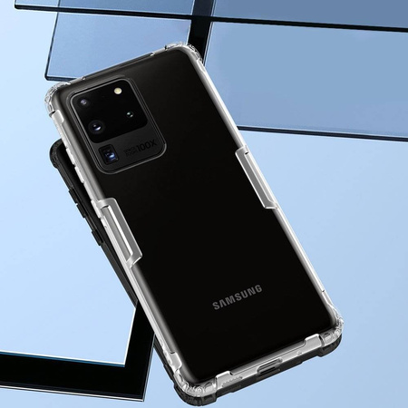 Nillkin Nature żelowe etui pokrowiec ultra slim Samsung Galaxy S20 Ultra przezroczysty