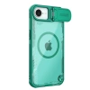 Etui Nillkin Iceblade Prop Magnetic z osłoną na aparat i podstawką na iPhone 16e - zielone