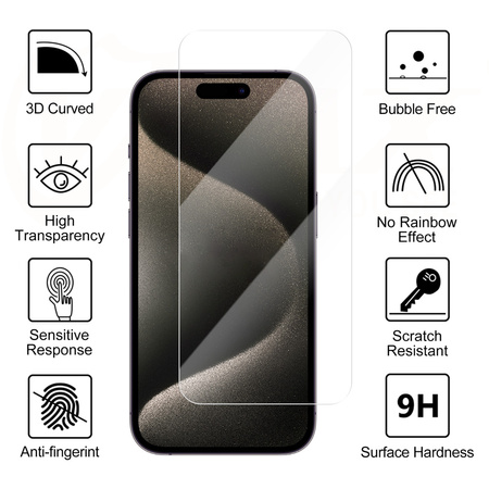 Vmax szkło hartowane 2,5D Normal Clear Glass do Samsung Galaxy A35
